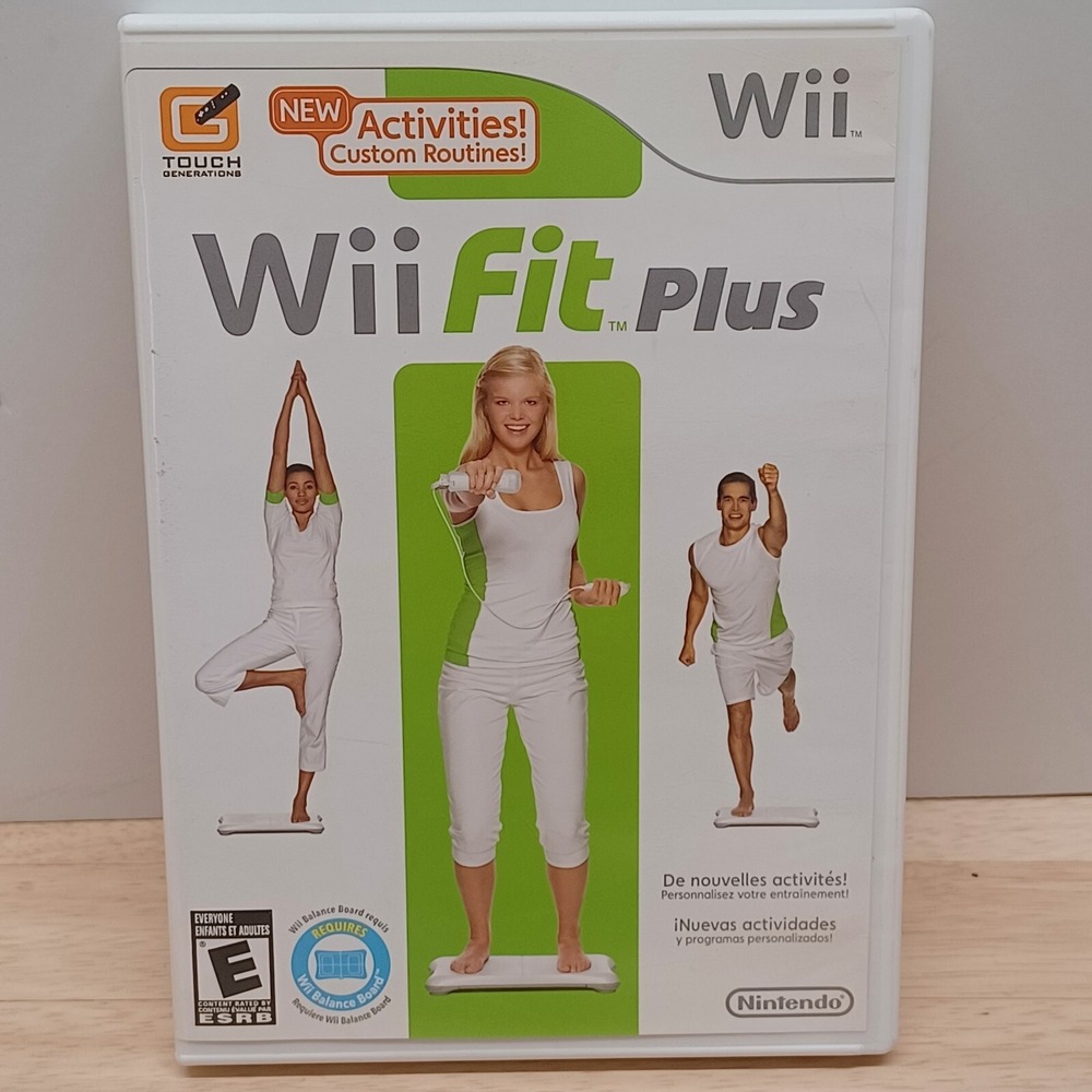 Wii Fit Plus for Nintendo Everyone active rainy day fun